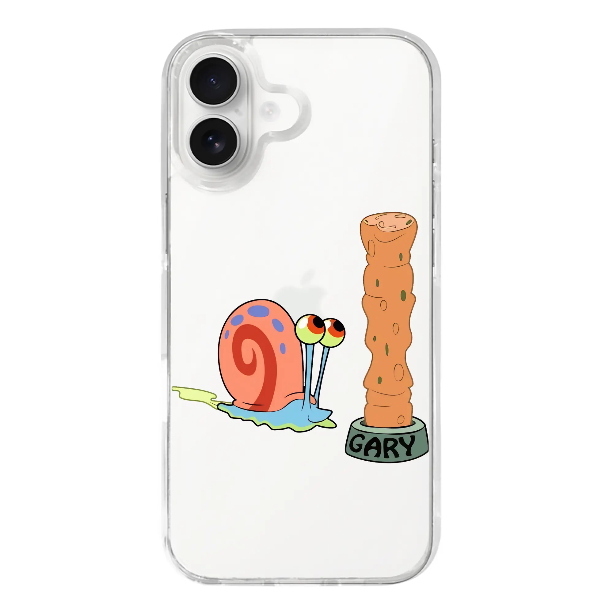 スポンジボブ グッズ カタツムリさん - iPhone 17シリーズ 透明スマホケース – 薄型・耐衝撃・精密フィット保護カバー